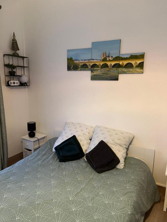 Cosy Loire, T2 Neuf, Front De Loire ,Vue Cathedrale,5Min A Pied Centre Ville Et Parking Prive Orleans Luaran gambar