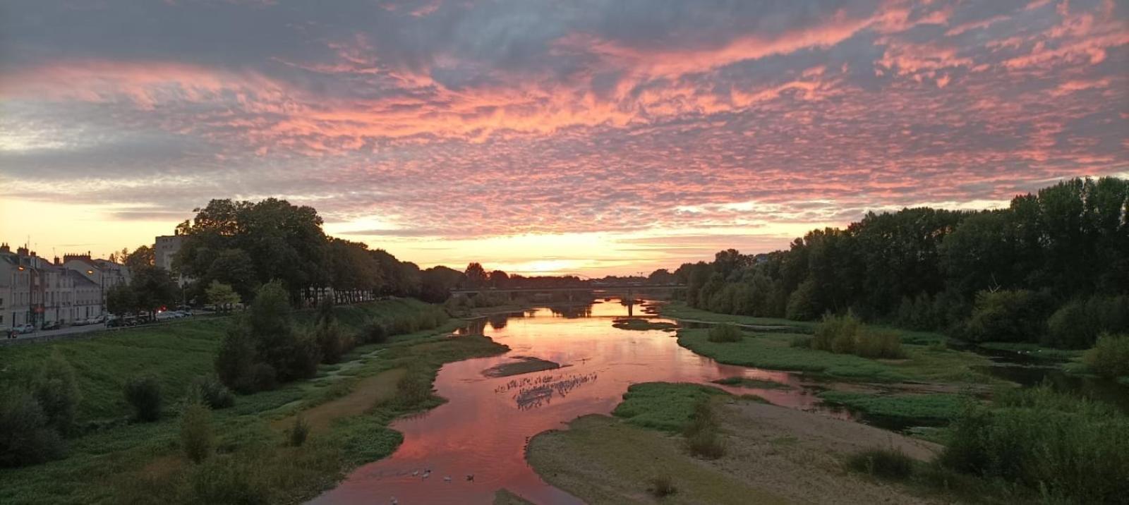 Cosy Loire, T2 Neuf, Front De Loire ,Vue Cathedrale,5Min A Pied Centre Ville Et Parking Prive Orleans Luaran gambar